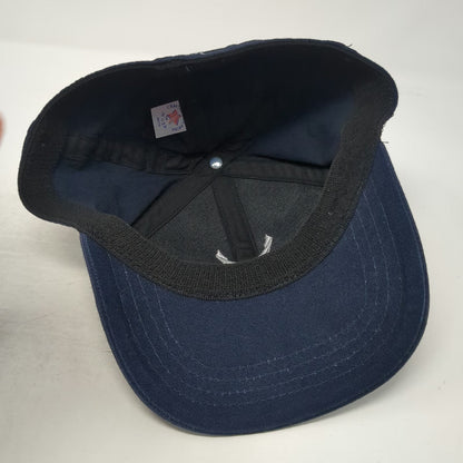 Air National Guard Baseball Cap Blue One Size Fitted GoANG Logo Hat USAF Wings