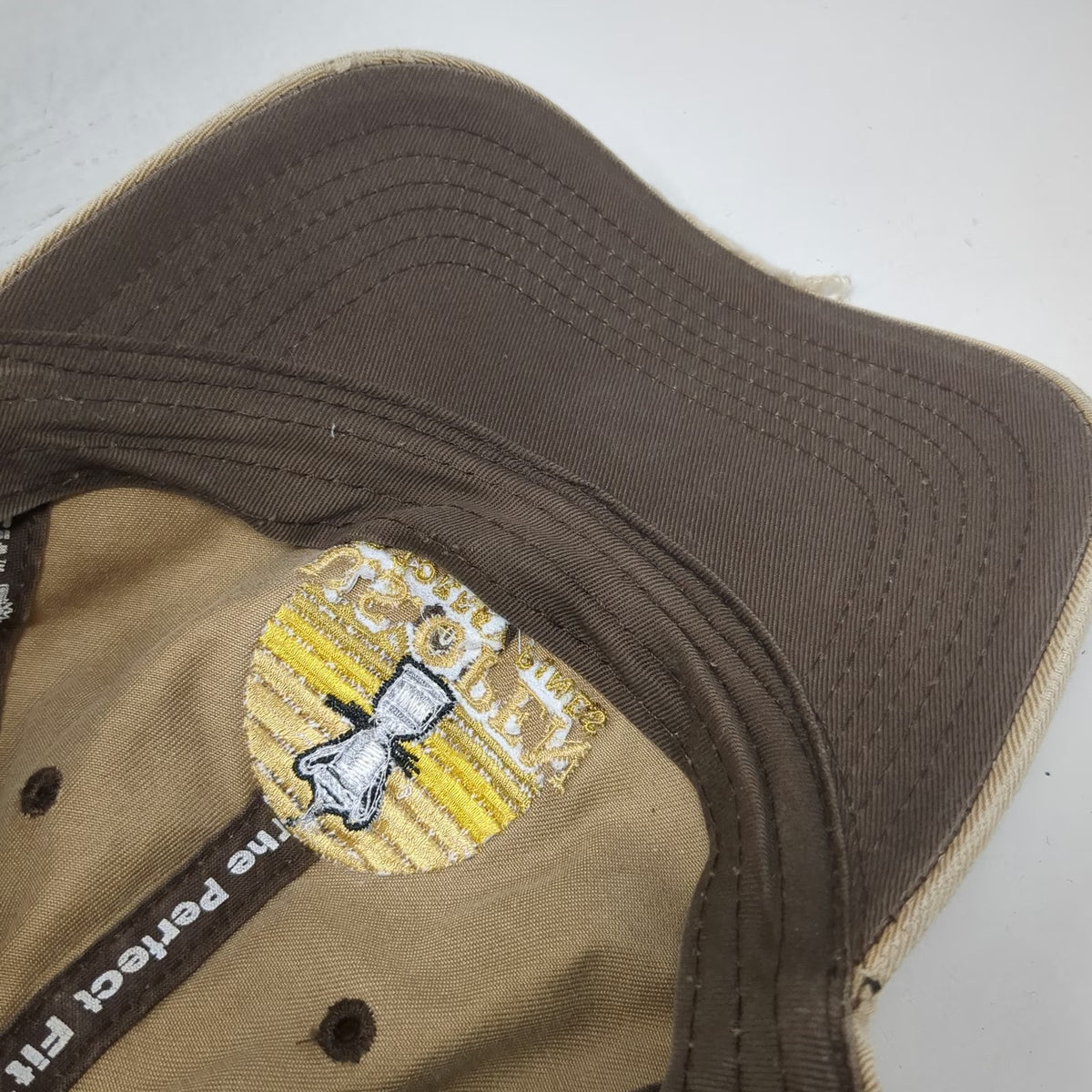 Legendary Headwear Baseball Cap Beige OSFM 2008 US Open Torrey Pines Golf hat
