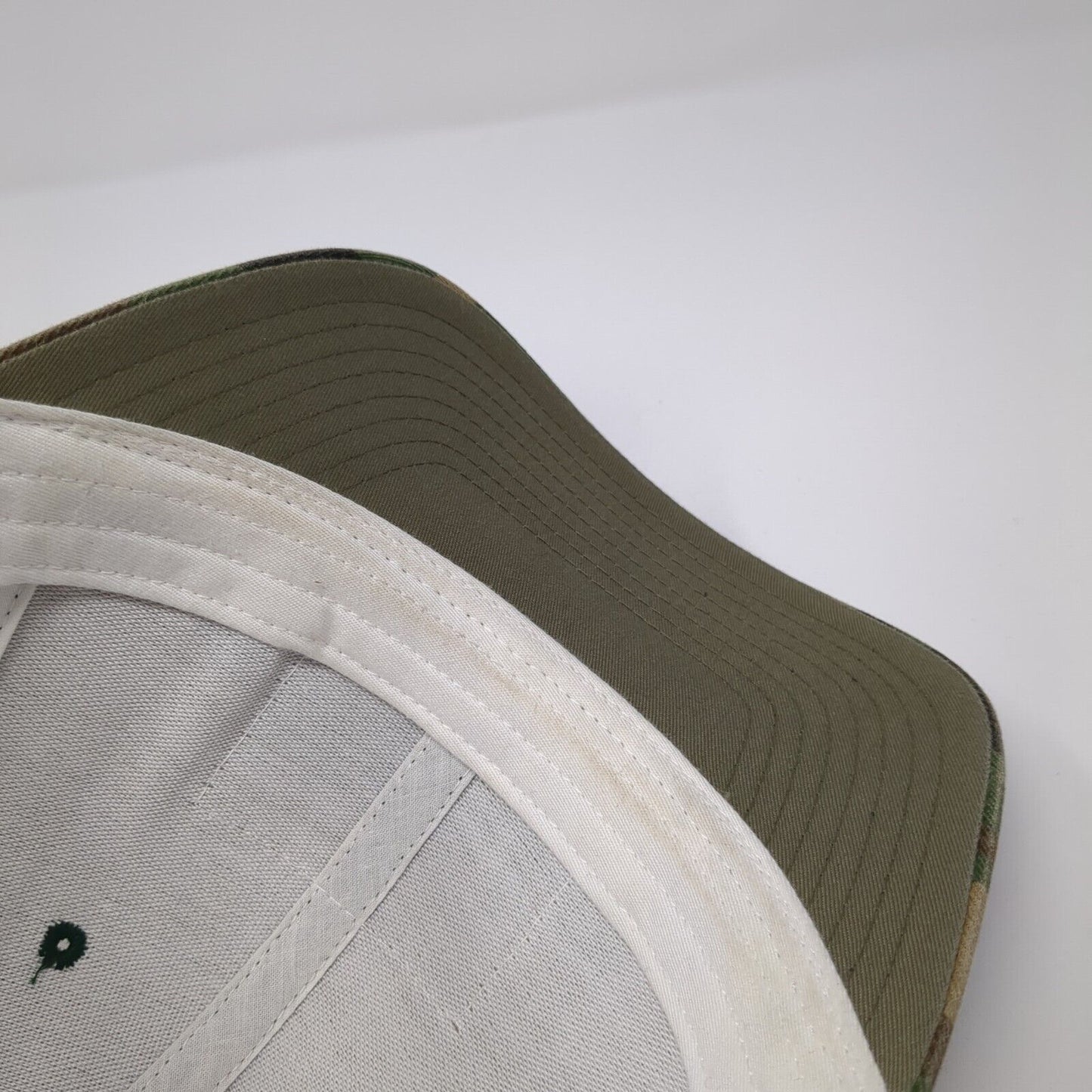 ISAT USA Flag Snapback Trucker Hat Multicolor OS Mesh Back Patriotic Richardson