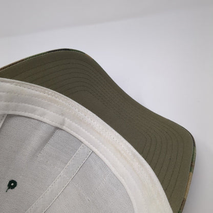 ISAT USA Flag Snapback Trucker Hat Multicolor OS Mesh Back Patriotic Richardson