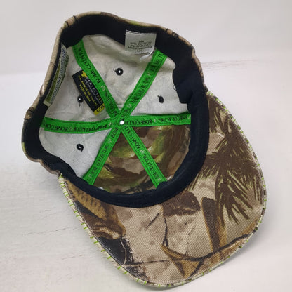 Bone Collector Baseball Cap White Green XL Camo Skull Antlers Brotherhood Hat