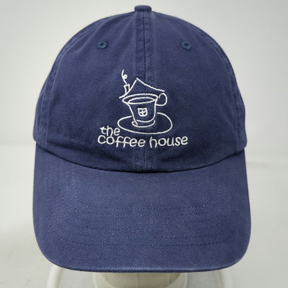Richardson The Coffee House Baseball Cap Blue One Size Adjustable Cotton Hat