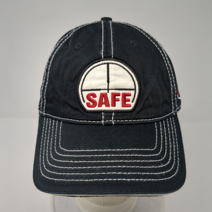 SAFE Shooting Access For Everyone Strapback Hat Black OS Adjustable RMEF Cotton