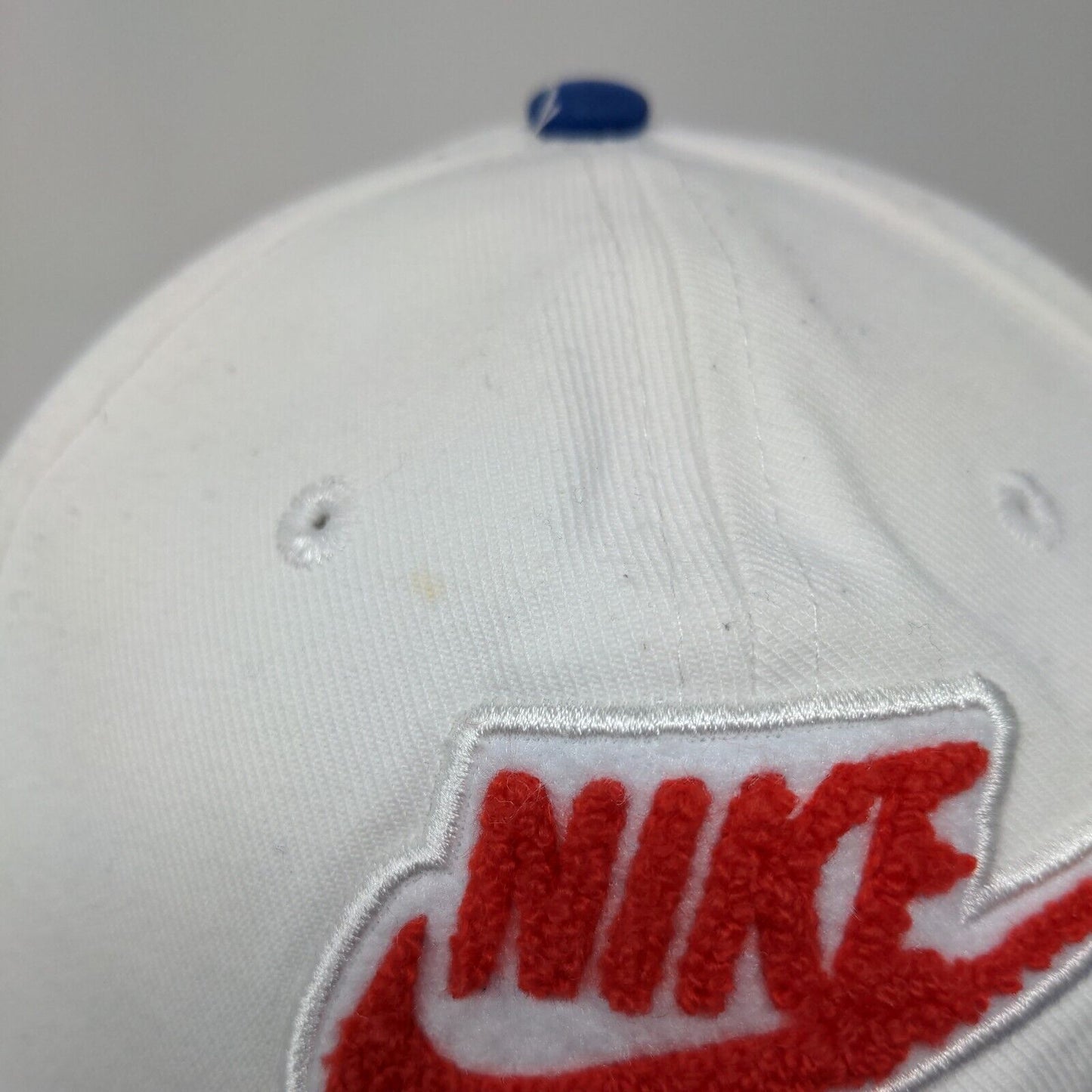 Nike S1ze Pro Boy's Snapback Hat White Multicolor Size OSFM Furry Logo