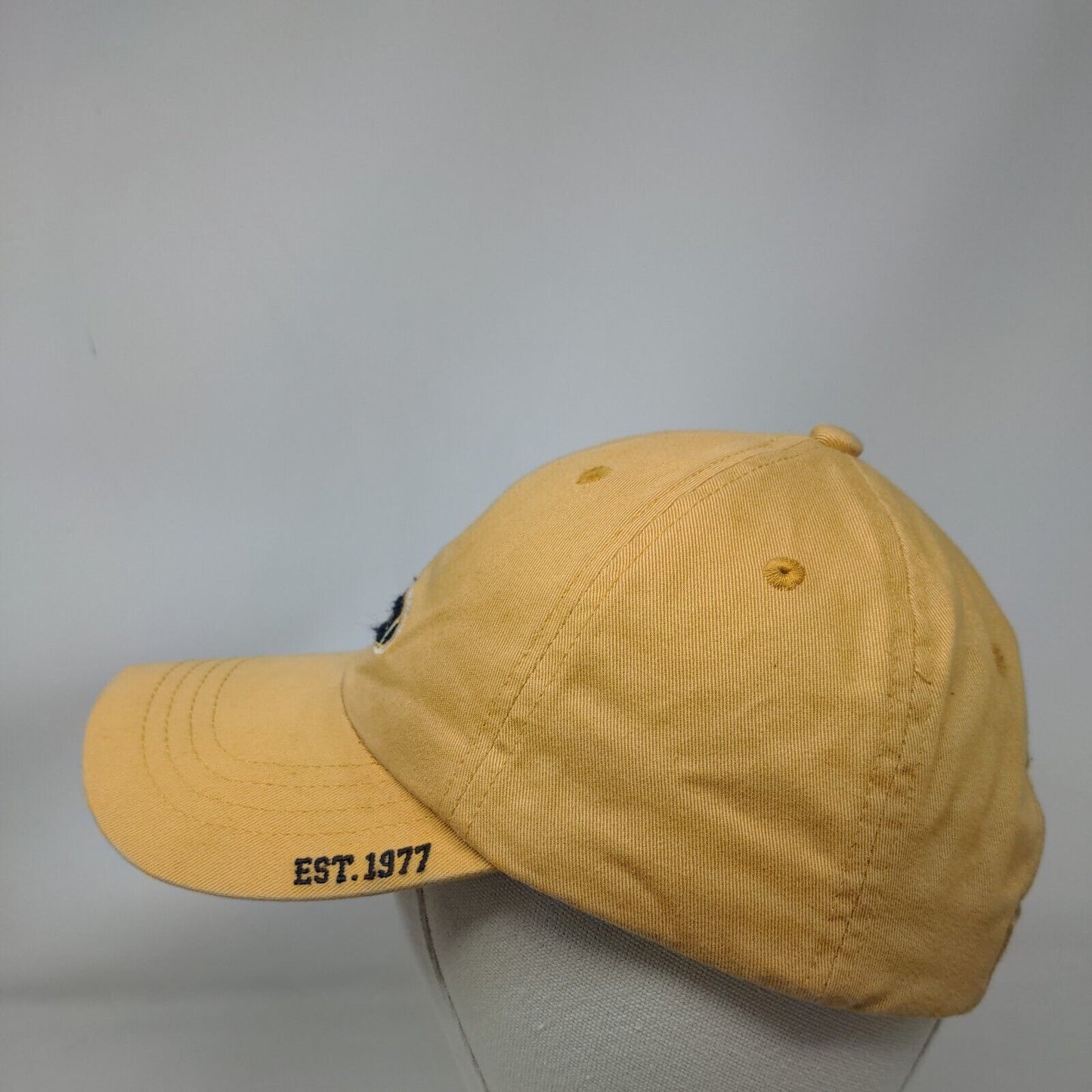 AE Athl. Dept. Est 1977 Strapback Hat Orangish-Tan OS Embroidered American Eagle