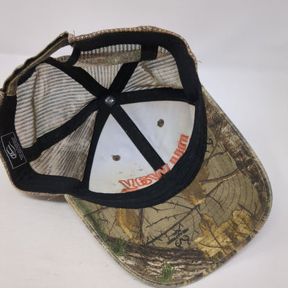 Nu Way Everything For The Contractor Strapback Trucker Hat Camo OS Mesh Back OC