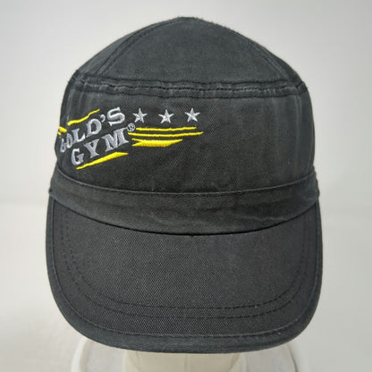 Alternative Army Cap Black One Size Gold's Gym Workout Fitness Hat Strapback