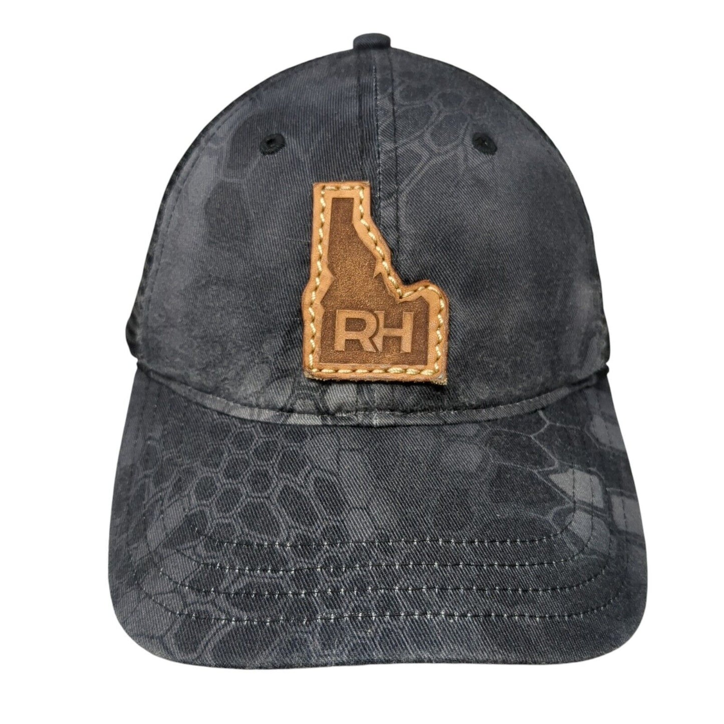 RH Idaho Patch Snapback Mesh Back Trucker Hat Camo M/L Richardson