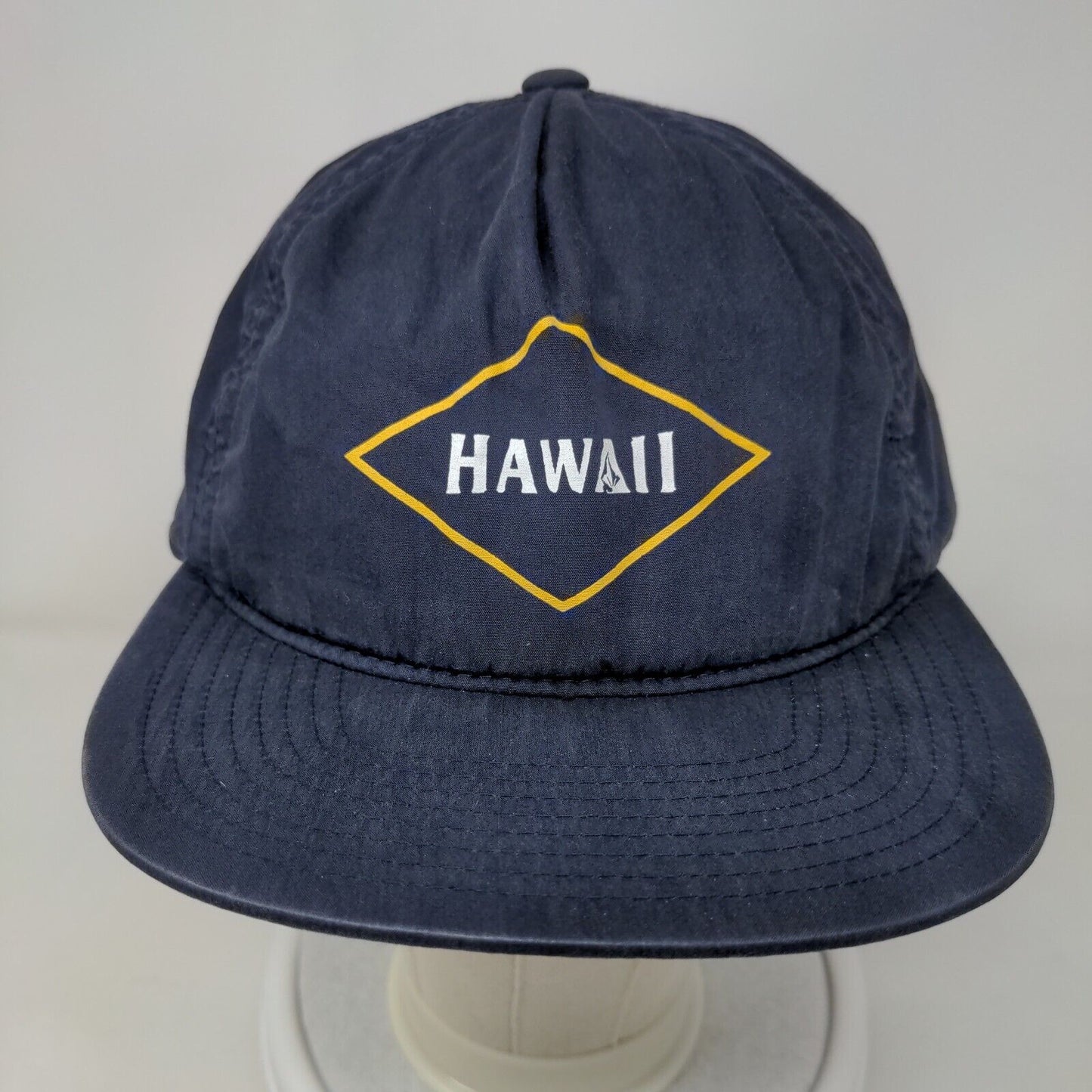 Hawaii Volcom Slideback Hat Blue One Size Adjustable Outdoor 6 Panel