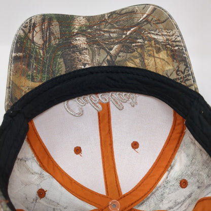 Cabela's Strapback Baseball Cap Multicolor OS Adjustable Camouflage Embroidered