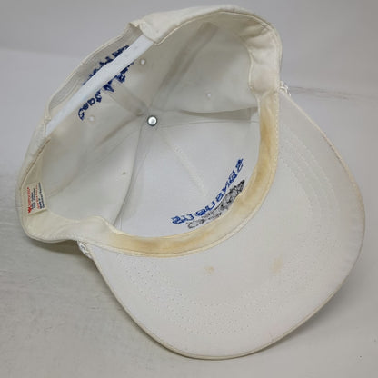 Yupoong 5 Panel White One Size Snapback Rope Hat Sensuous Charter Boat Fishing