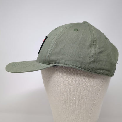 Red Wing Shoes Snapback Green White One Size Logo Patch 1905 Workwear Twill Hat