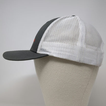 Richardson Trucker Hat Gray S CDA National Mesh Back Snapback 115 Small