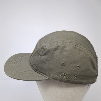 Mill 95 Hops Parma Idaho Slideback 5 Panel Hat Brown One Size Patch