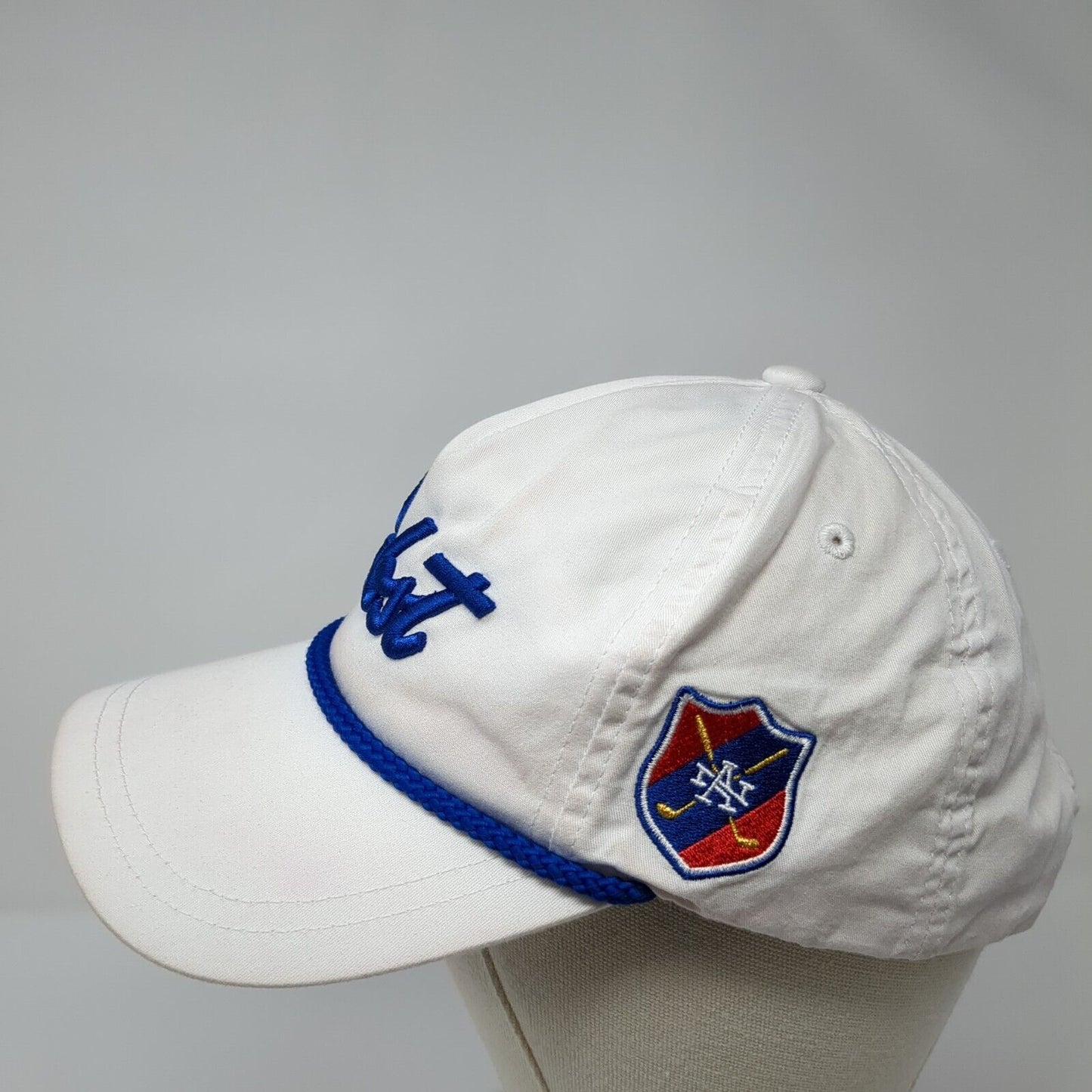 Pabst Snapback Rope Hat White One Size Adjustable American Needle