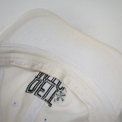 Fersten Worldwide White One Size Baseball Cap Hat DFIT MTC Embroidered Slideback