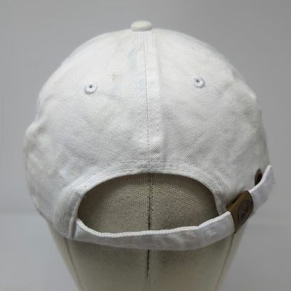 Newhattan Baseball Cap White One Size Carnival Cruise Line 2018 Logo Strap Hat