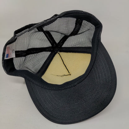 National Rifle Association 1871 Trucker Hat Black OSFA Made USA Scrambled Eggs