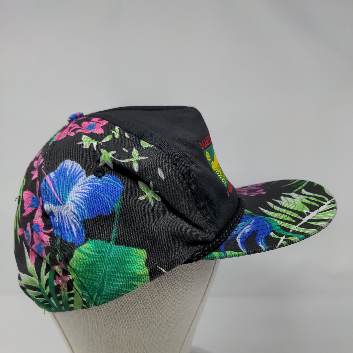 Western Farm Service Snapback Hat Multicolor OSFA Embroidered Floral Nissin Cap