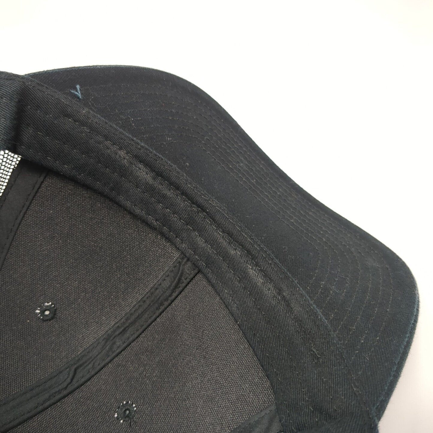 Builders First Source Snapback Trucker Hat Black OS Mesh Back Port Authority