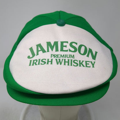 Jacobson Newsboy Cap Green One Size Hat Jameson Irish Whiskey Snapback Made USA