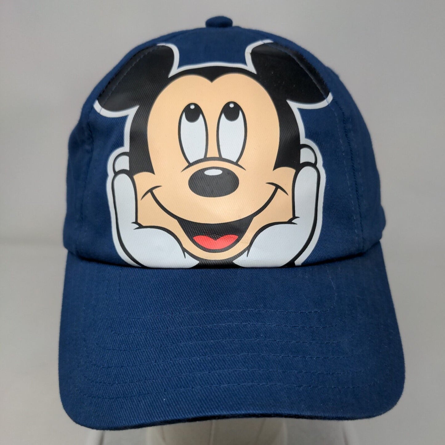 Mickey Mouse Toddler Strapback Hat Blue 52-55 cm Adjustable Disney Parks