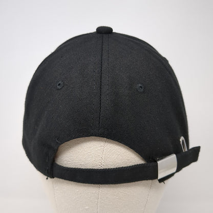 Canada Est. 1867 Slideback Baseball Cap Black One Size Adjustable Embroidered