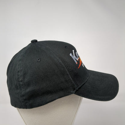 Kenny's Rod Shop Fitted Hat Black L-XL Embroidered 6 Panel Otto Flex