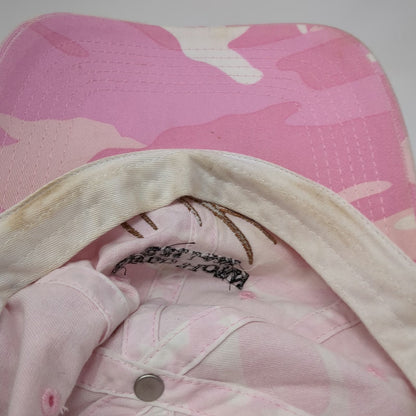 Port Authority Shed Horn Cellars Pink Camo One Size Antler Baseball Cap Hat