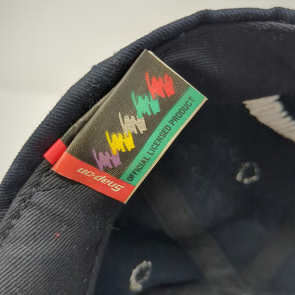 Snap-on Snapback Hat Black Red One Size Racing Tools Embroidered Licensed Logo