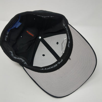 G45 You're Halfway There Fitted Hat Black S/M Embroidered Port Authority
