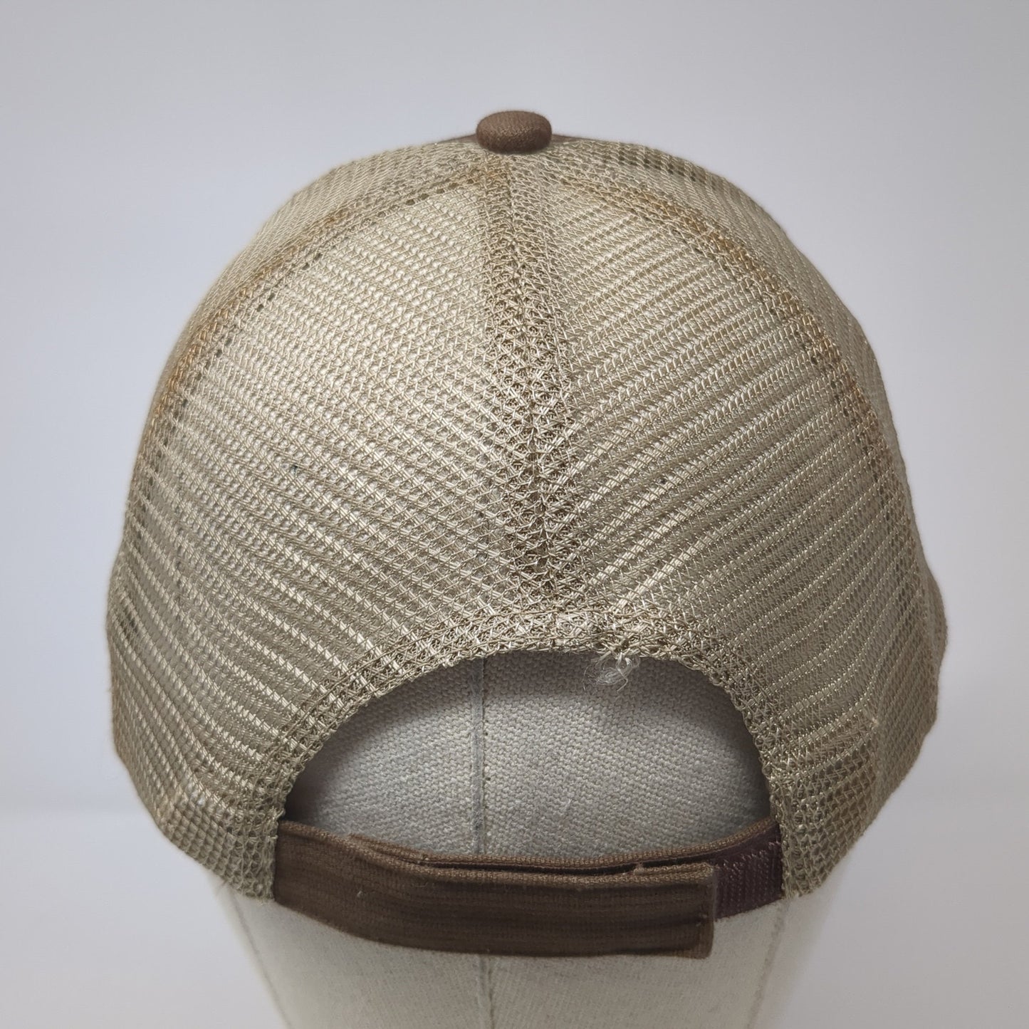 America's Farmers Grow Communities Monsanto Fund Trucker Hat Brown OS Mesh Back