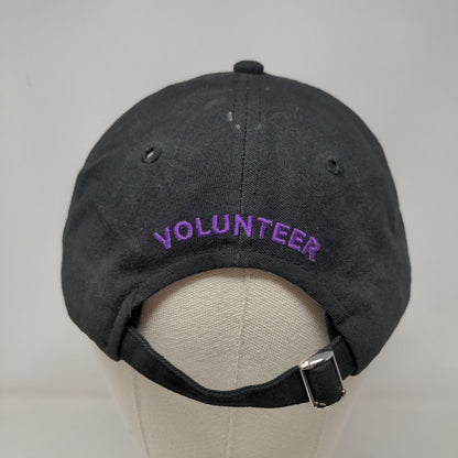 Special Olympics Men's Slideback Hat Black 2018 Seattle Volunteer Embroidered