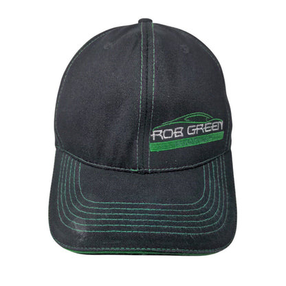Rob Green Auto Group Stretch Fitted Hat Black One Size Embroidered 360 Apparel