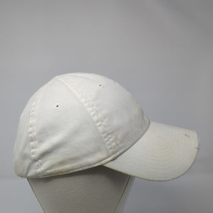 Nike Slideback Baseball Cap White OS Adjustable Embroidered Swoosh Heritage86