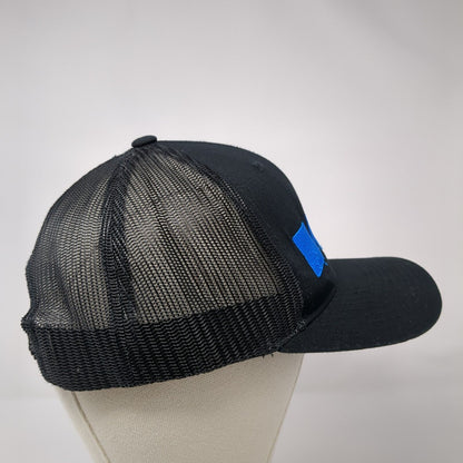 KORE Snapback Mesh Back Trucker Hat Black OSFA The Classics Yupoong