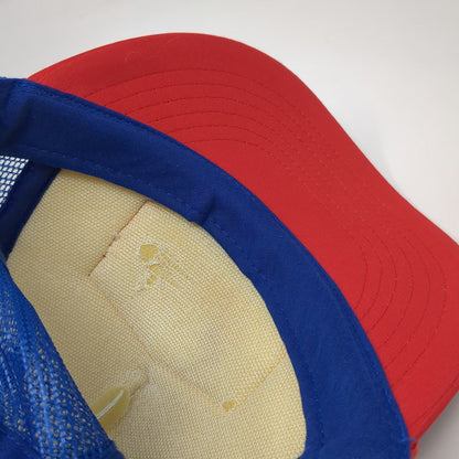 Cobra Crux Fermentation Project Trucker Hat White Blue Red One Size Snapback