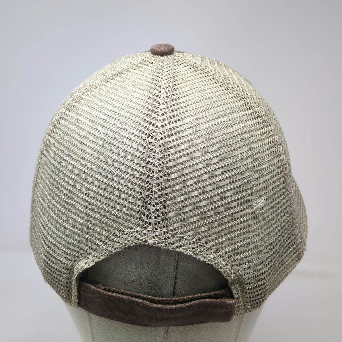 ML Authentic Headwear Blonde Bombshell Baseball Cap Brown One Size Mesh Back Hat