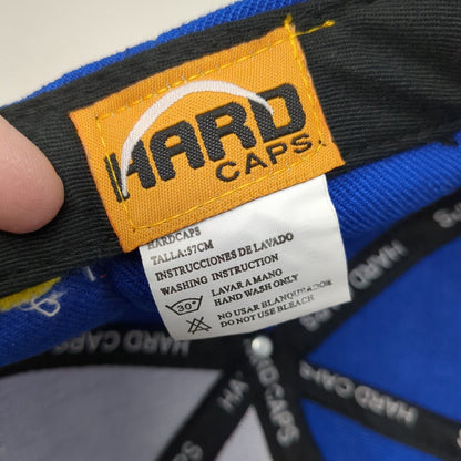 Colombia Strapback Hat Blue 57cm Solid Adjustable Embroidered W/Tags