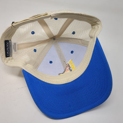 Idahonian Strapback Mesh Back Trucker Hat Blue One Size Ouray
