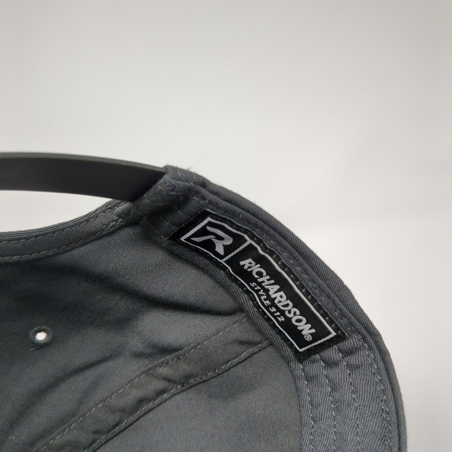 Sunroc Snapback Hat Black One Size Colorblock Clyde Richardson 6 Panel