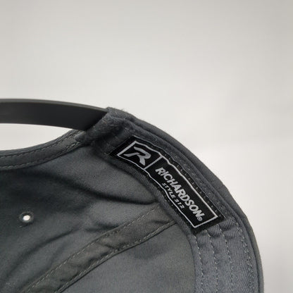 Sunroc Snapback Hat Black One Size Colorblock Clyde Richardson 6 Panel