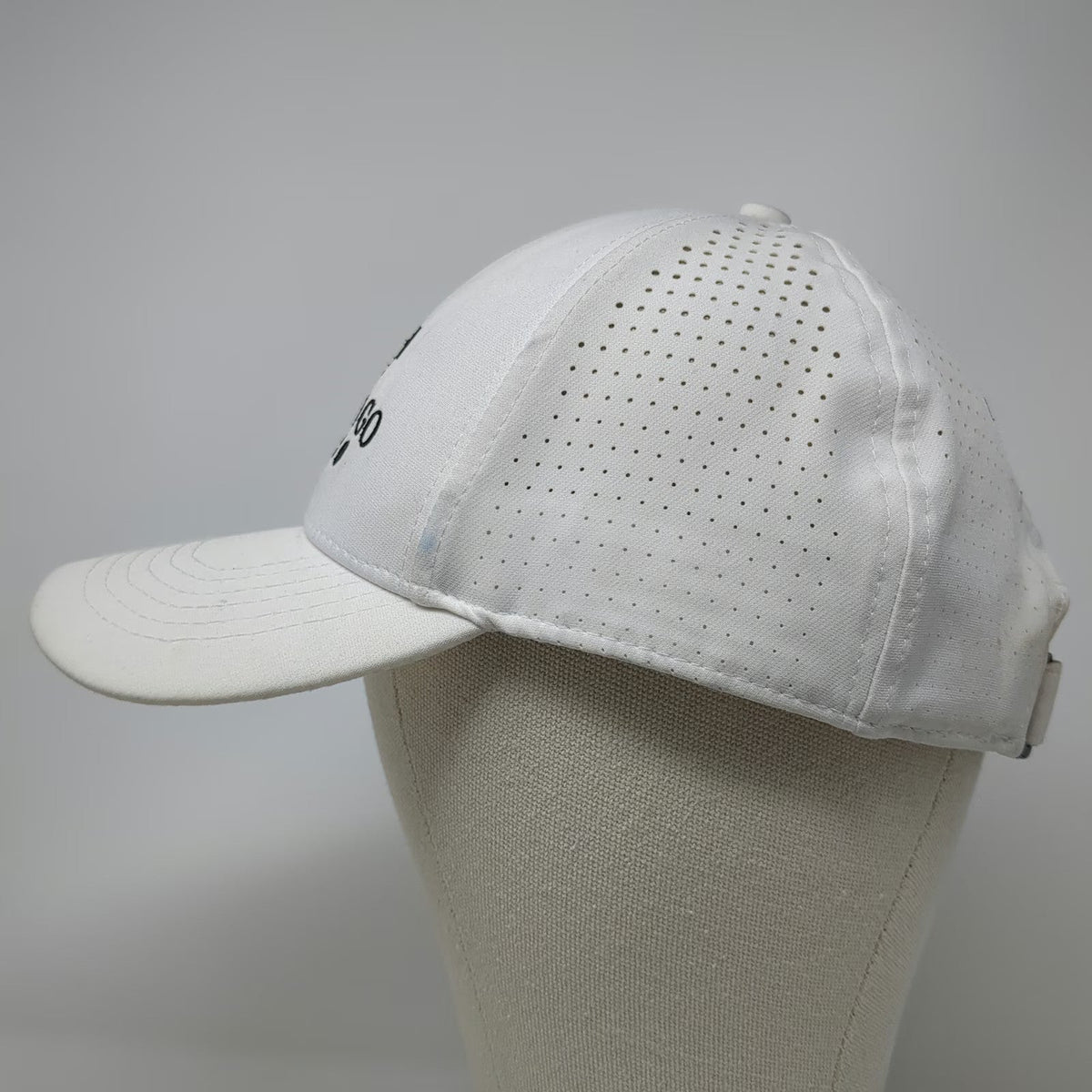 Codigo 1530 Tequila White Baseball Cap One Size Perforated Strapback Hat