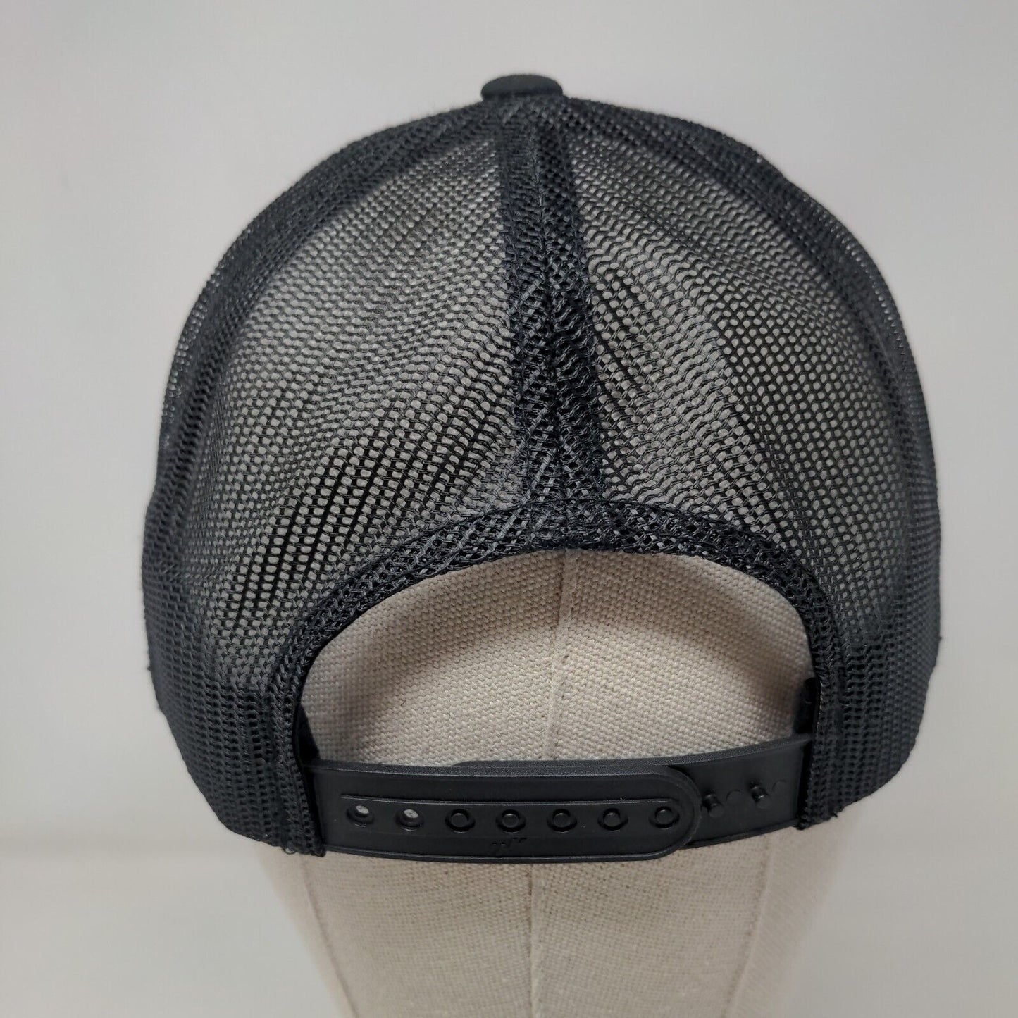 Kolorful Khoos Snapback Mesh Back Trucker Hat Black One Size Yupoong