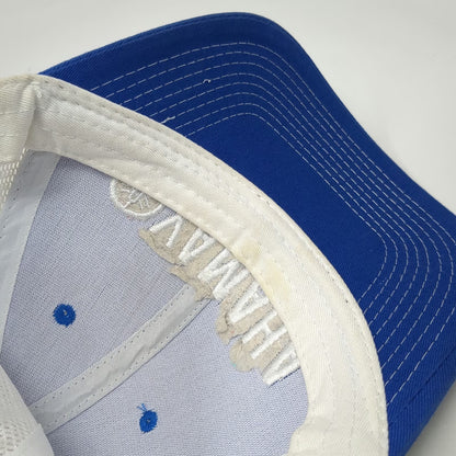 Yamaha Baseball Cap Blue One Size Mesh Back Embroidered Logo Racing Motor Hat
