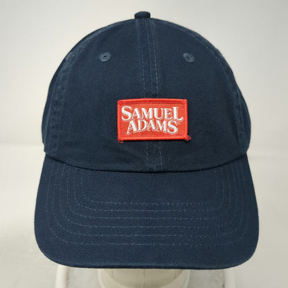 Samuel Adams Beer Logo Blue Baseball Cap One Size Slideback Hat Cotton