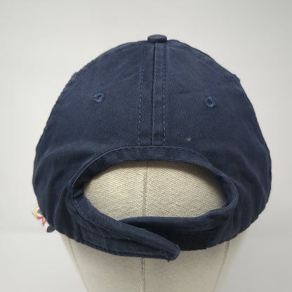 Hibiscus Maui Strapback Hat Blue One Size Adjustable Sgt. Leisure Hawaii