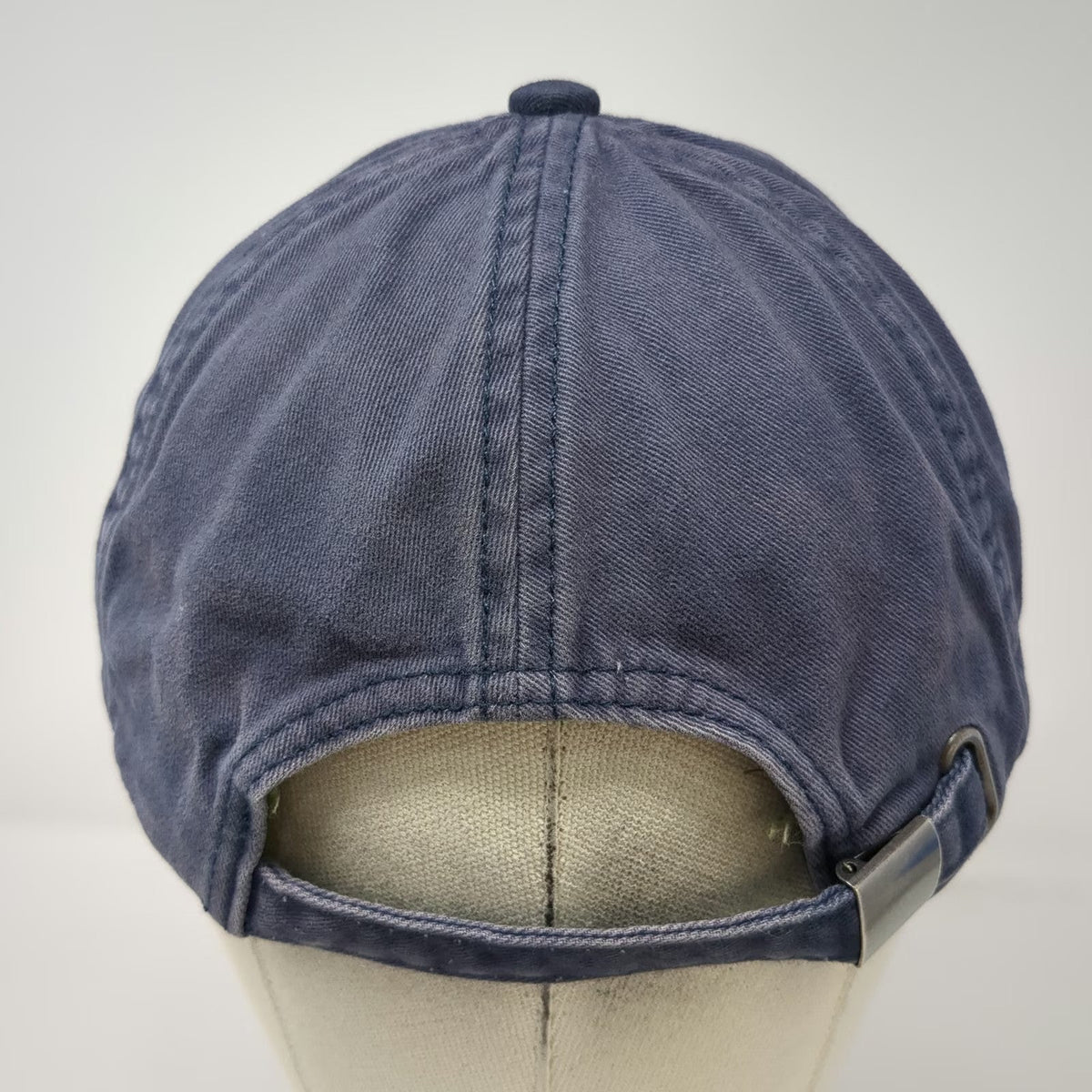 GAP Baseball Cap Blue One Size Slideback Blank Green Underbrim Adjustable Hat