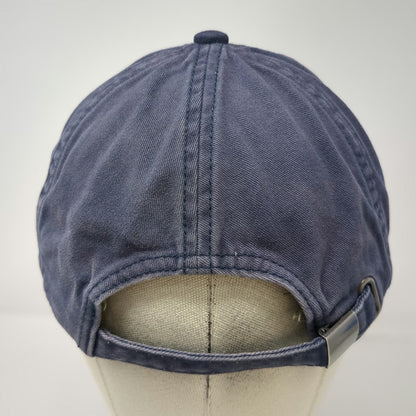 GAP Baseball Cap Blue One Size Slideback Blank Green Underbrim Adjustable Hat