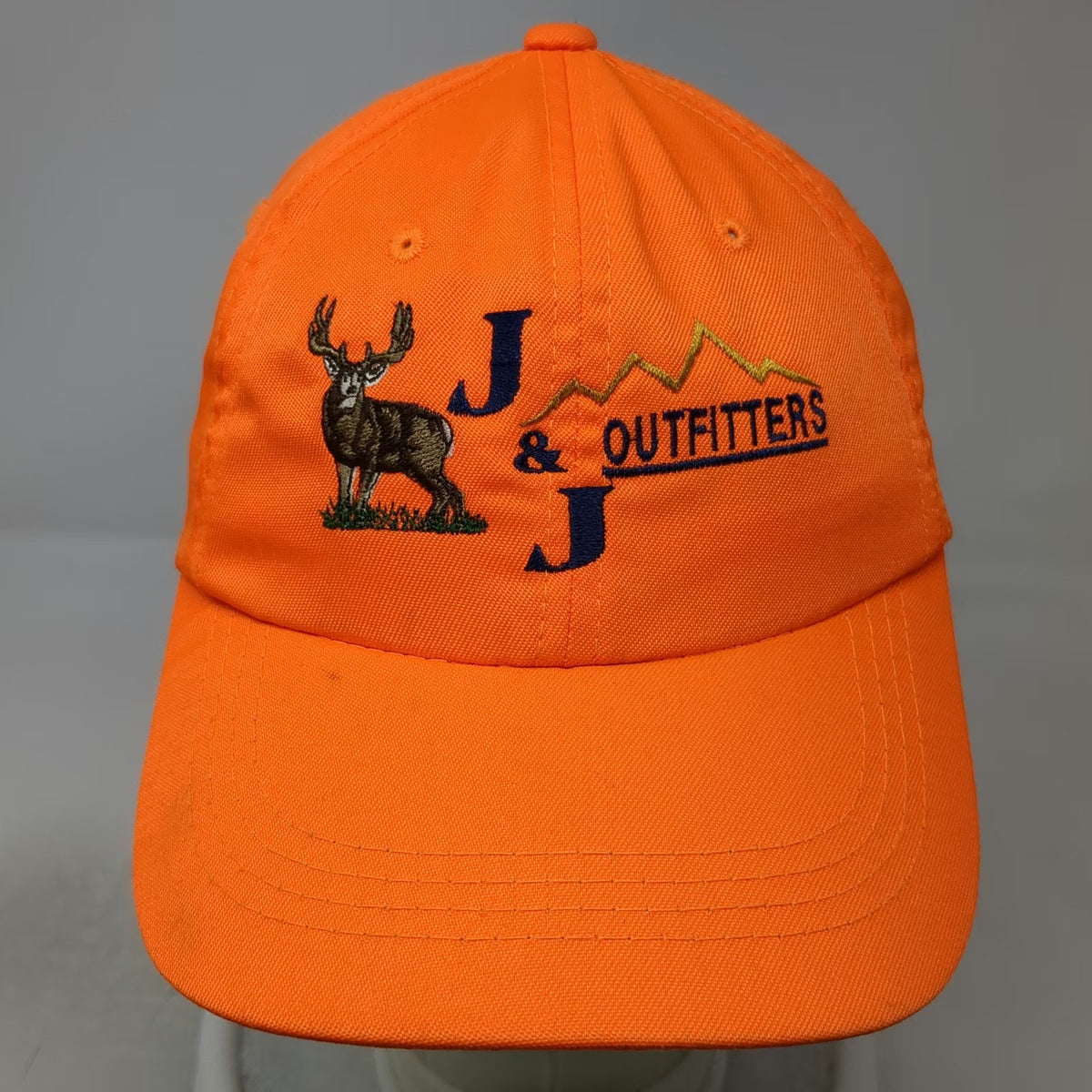 Outdoor Cap Orange Baseball Cap OSFM Deer Buck Outfitters Mountain Hunting hat